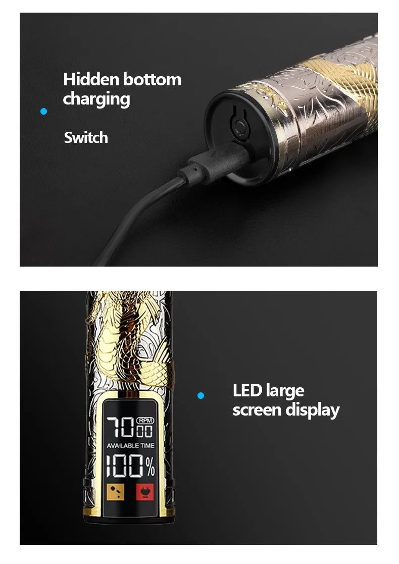 Hair Clipper and Beard Groomer Digital 2 in 1