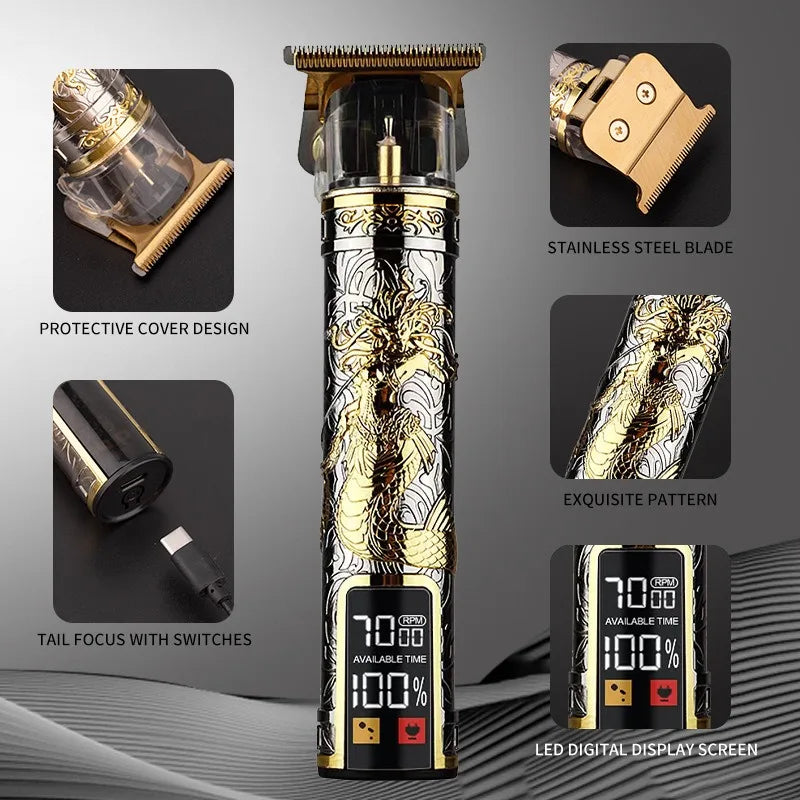 Hair Clipper and Beard Groomer Digital 2 in 1