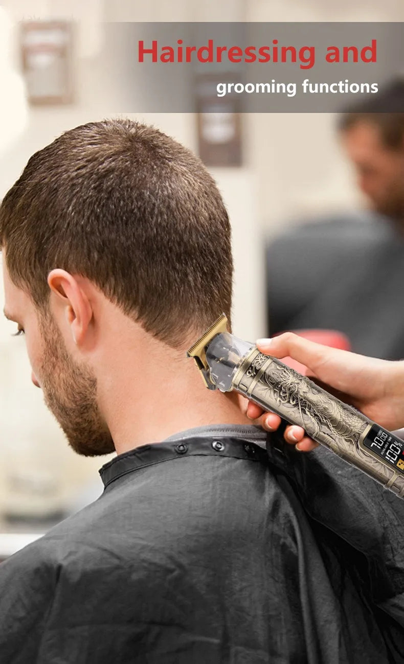 Hair Clipper and Beard Groomer Digital 2 in 1