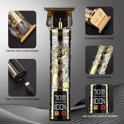Hair Clipper and Beard Groomer Digital 2 in 1